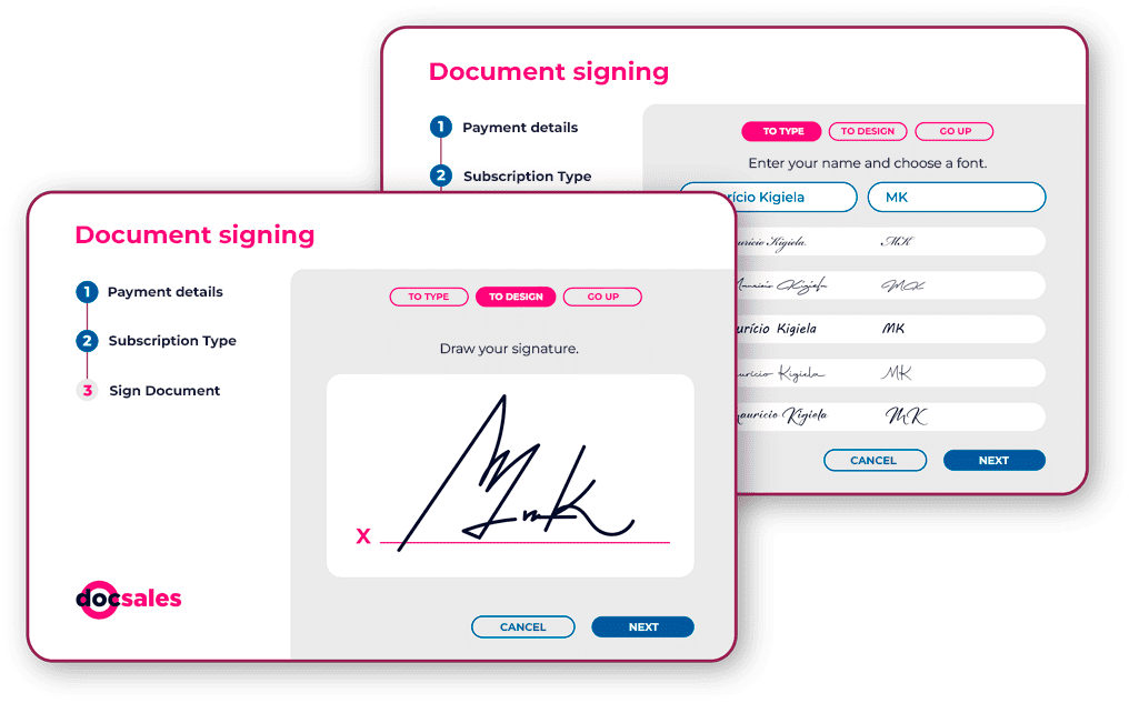 Electronic signature (eSign) – DocSales